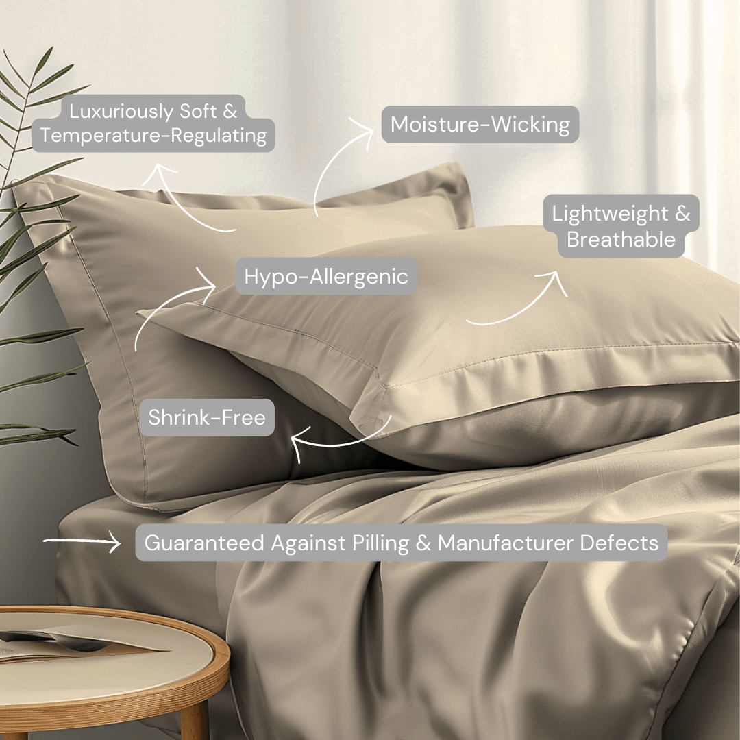 Sweet Sheets® Light Gray “Silver Sprinkles” Duvet Pillow Shams - Sweet Sheets®