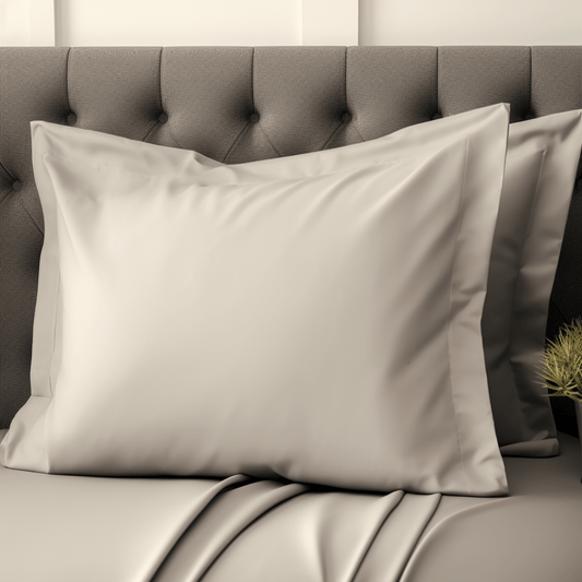 Sweet Sheets® Light Gray “Silver Sprinkles” Duvet Pillow Shams - Sweet Sheets®