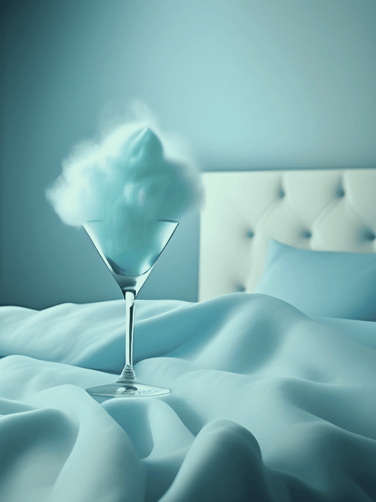 Sweet Sheets® Light Blue "Cotton Candy" Bed Sheet Set - Sweet Sheets®