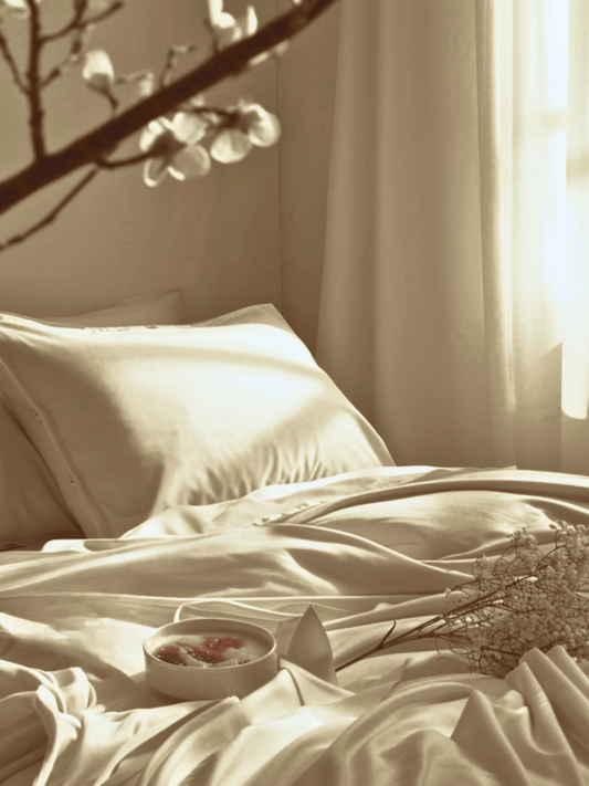 Sweet Sheets® "Crème Brûlée" Beige Bed Sheet Set - Sweet Sheets®