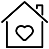 House icon representing Sweet Sheets being a mom-owned small business