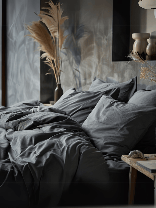 Sweet Sheets® Poppyseed Sheet Set – Charcoal Gray Luxury Bed Sheets - Sweet Sheets®