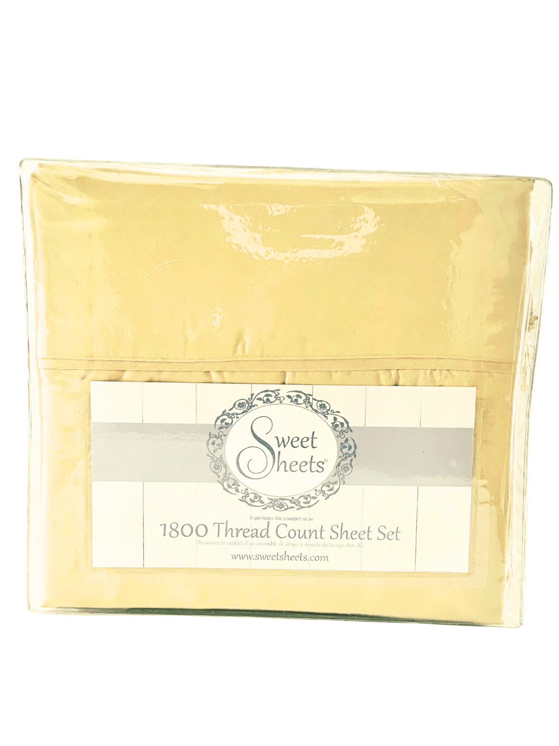 Durable Light Yellow Bed Sheets with Reinforced Seams for Ultimate Comfort and Longevity from Sweet Sheets