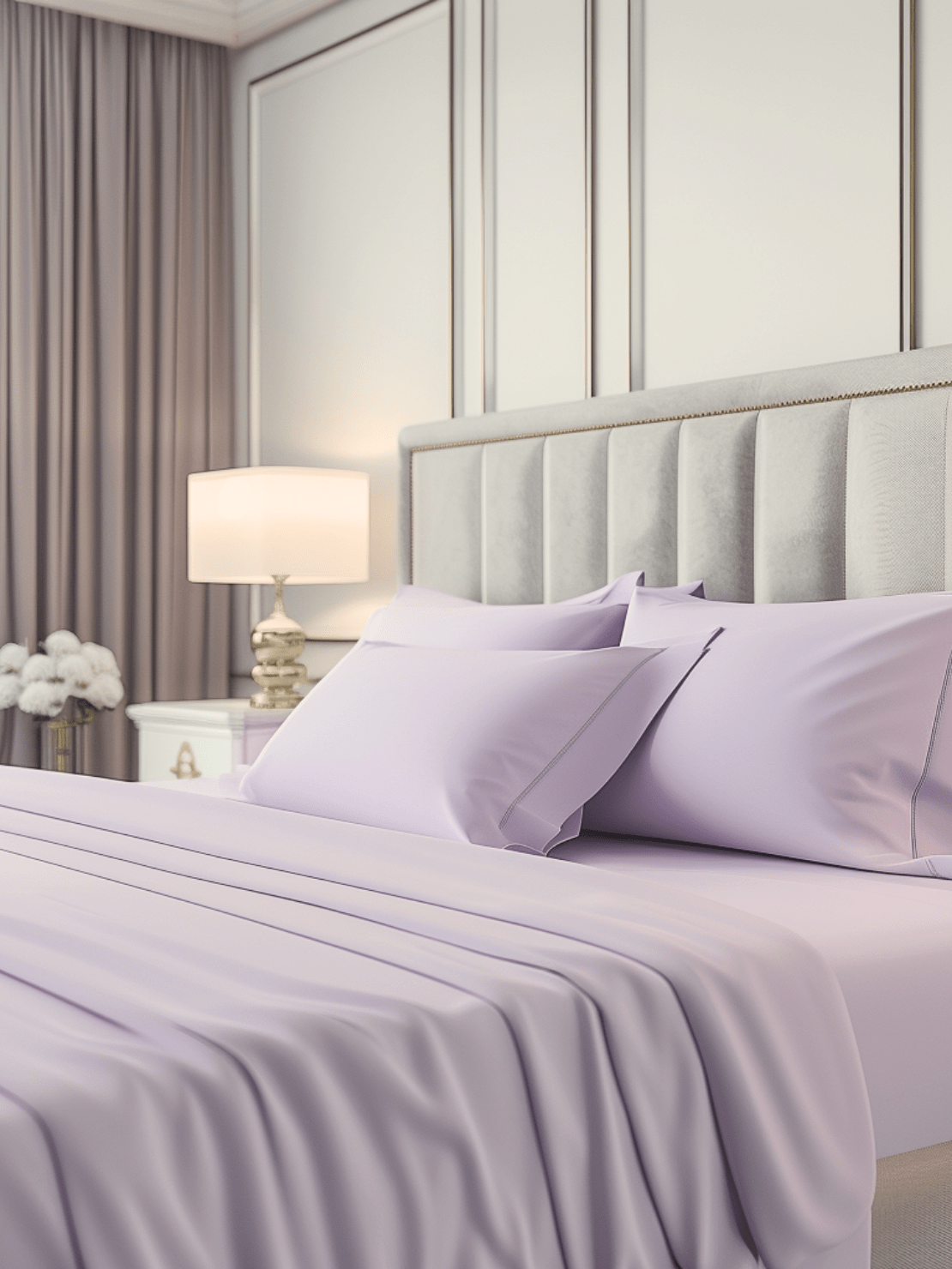 High-Quality Light Purple Bed Sheets with Fade-Resistant Colors for Vibrant Bedroom Decor from Sweet Sheets