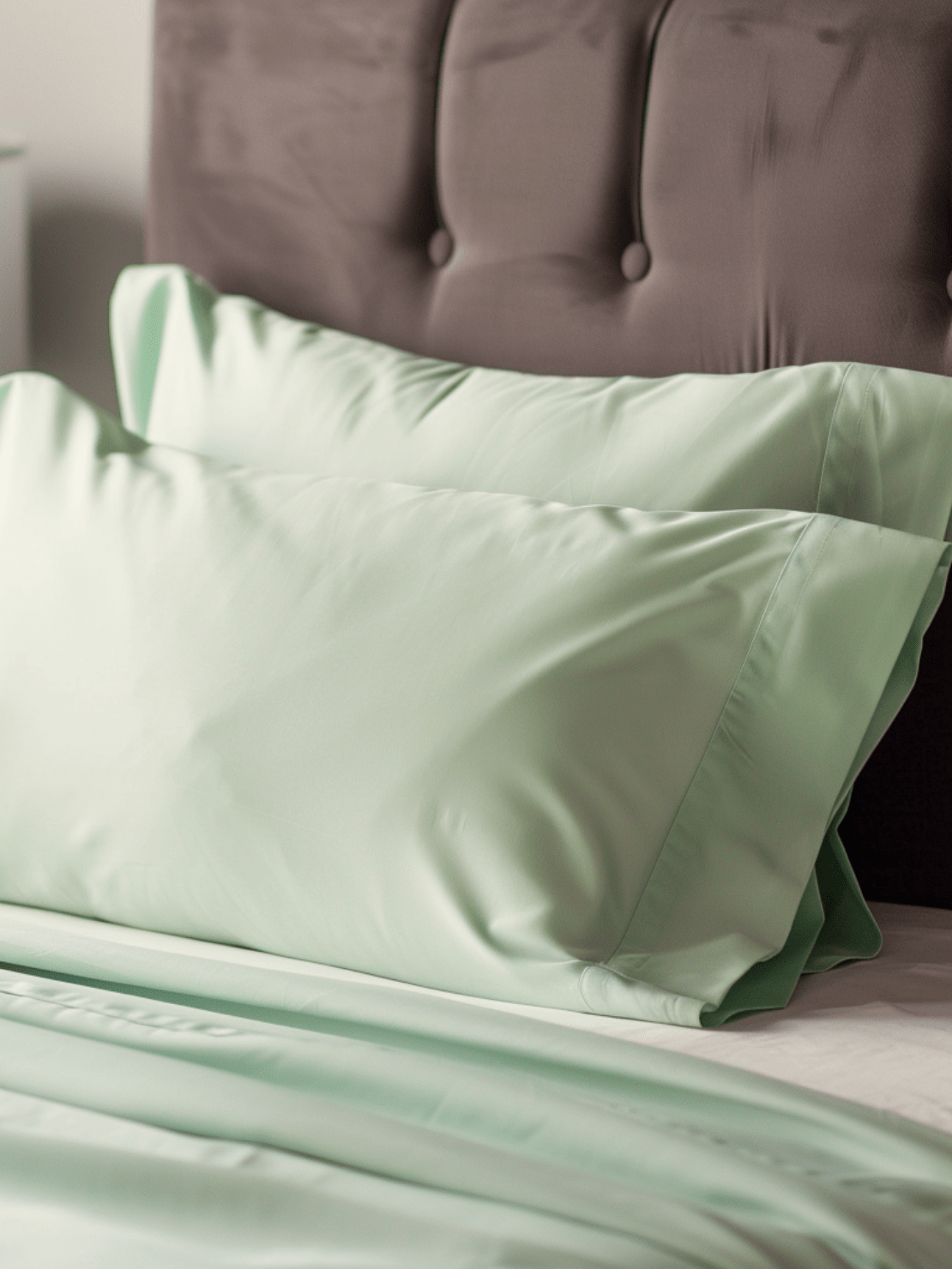 Wrinkle-Resistant Light Green Bed Sheets for Easy Care and Long-Lasting Durability from Sweet Sheets