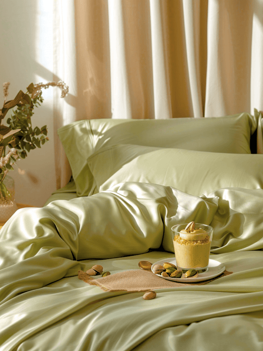 Ultra-Soft Sage Green Bed Sheets for Luxurious Comfort and Cozy Nights from Sweet Sheets