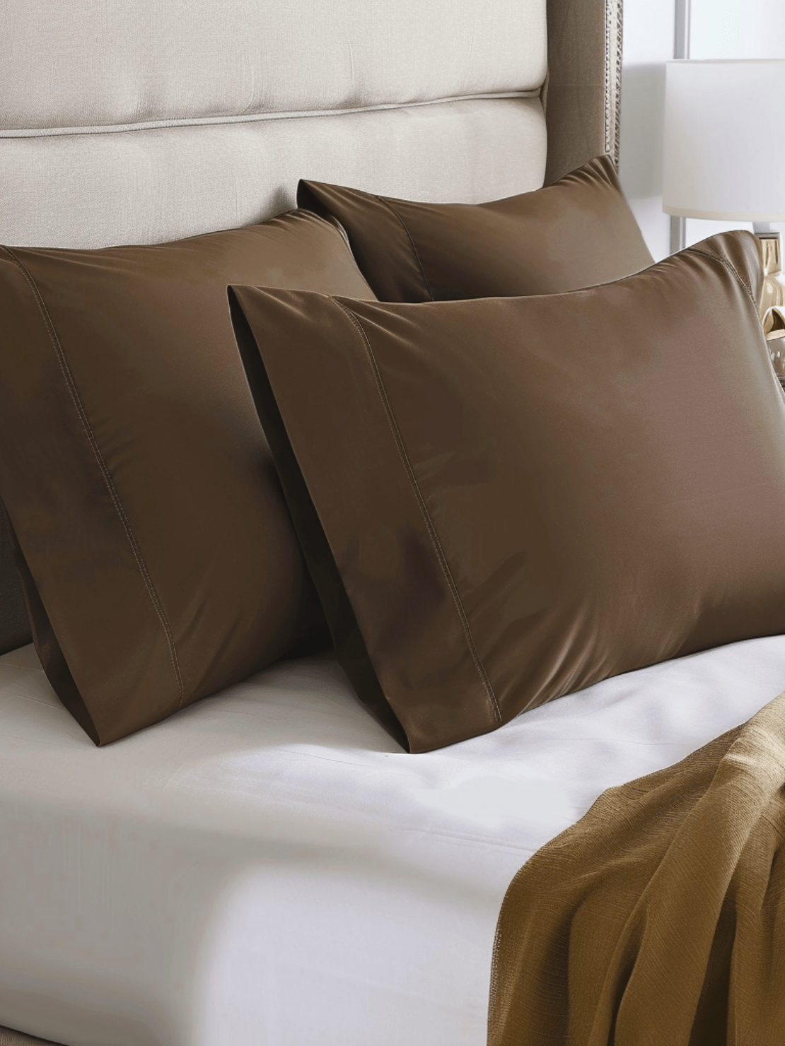 Wrinkle-Resistant Dark Brown Bed Sheets for Easy Care and Long-Lasting Durability from Sweet Sheets