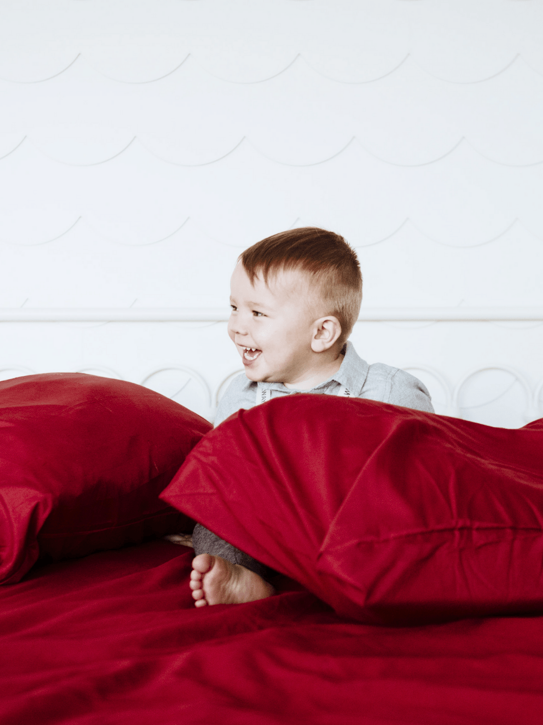 Stylish Bright Red Bed Sheets for a Bold and Modern Bedroom Look from Sweet Sheets