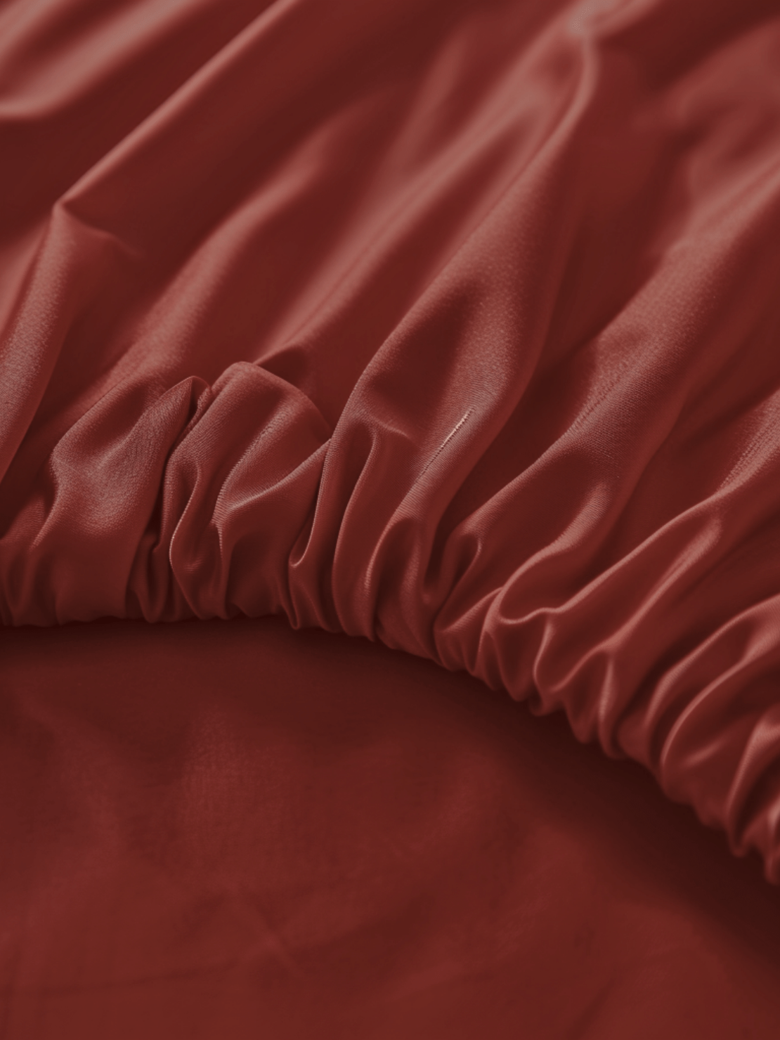 Luxurious Dark Red Fitted Sheets with Moisture-Wicking Properties for a Fresh Sleep Environment from Sweet Sheets