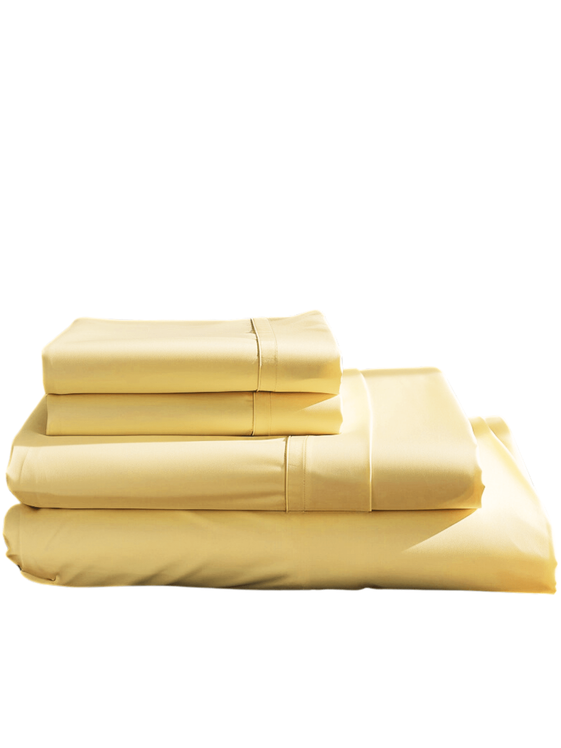 Elegant Light Yellow Bed Sheets with Deep Pockets for a Secure Fit and Stylish Look from Sweet Sheets