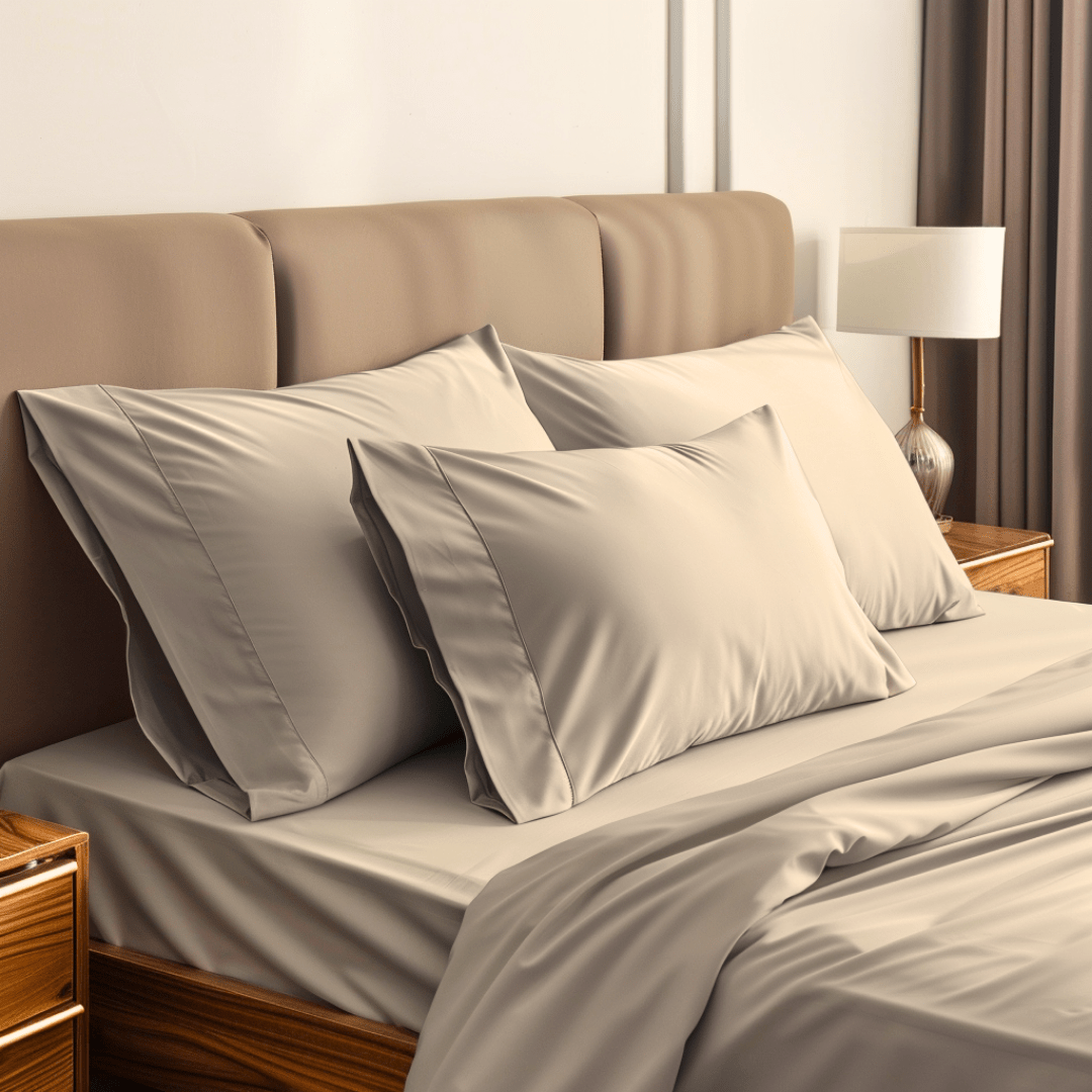 Light Gray Soft and Cozy King-Sized Pillowcases for the Perfect Sleep Experience from Sweet Sheets