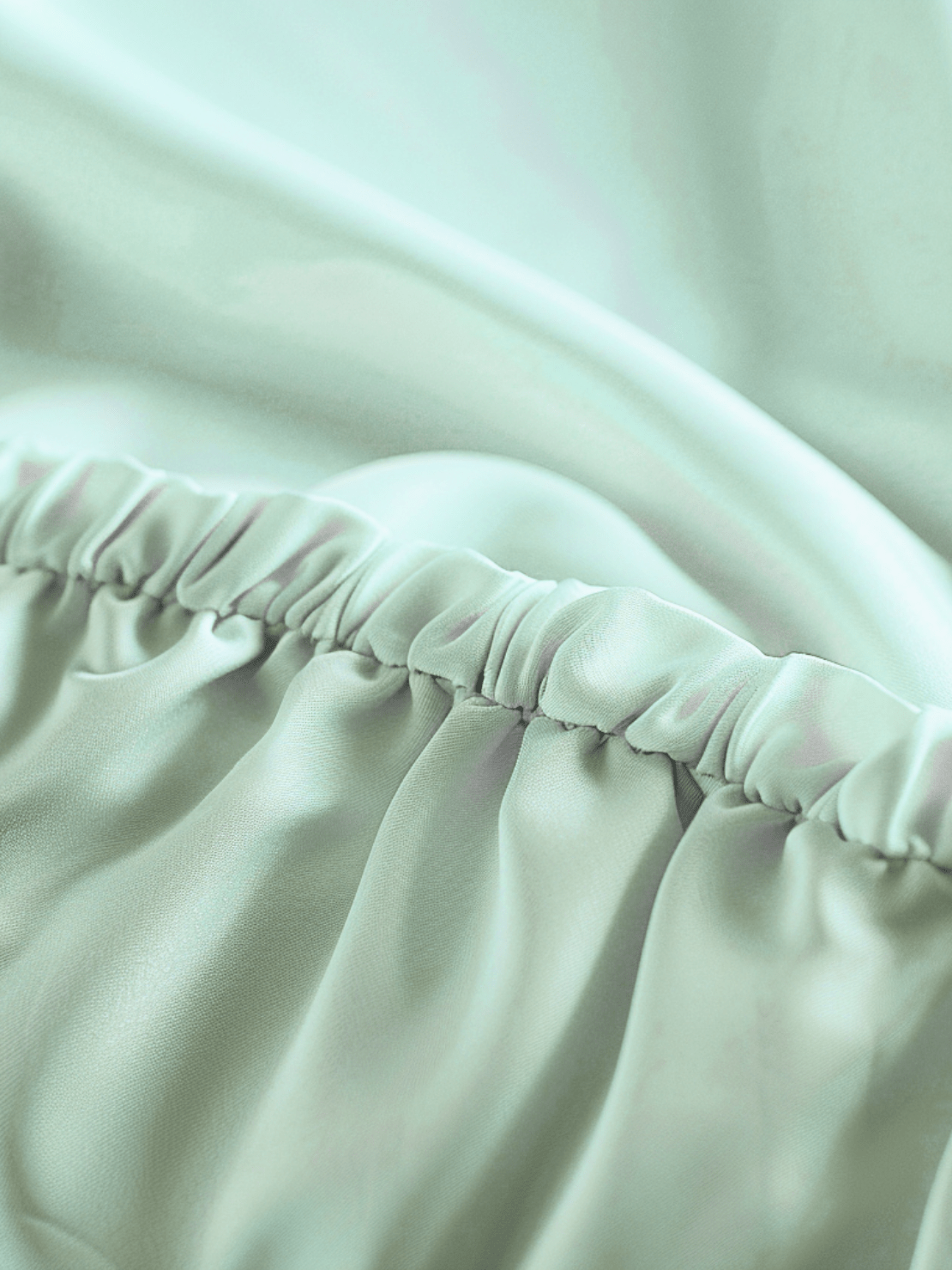 Light Green Luxury Fitted Sheets with Ultra-Soft Double-Brushed Fabric from Sweet Sheets