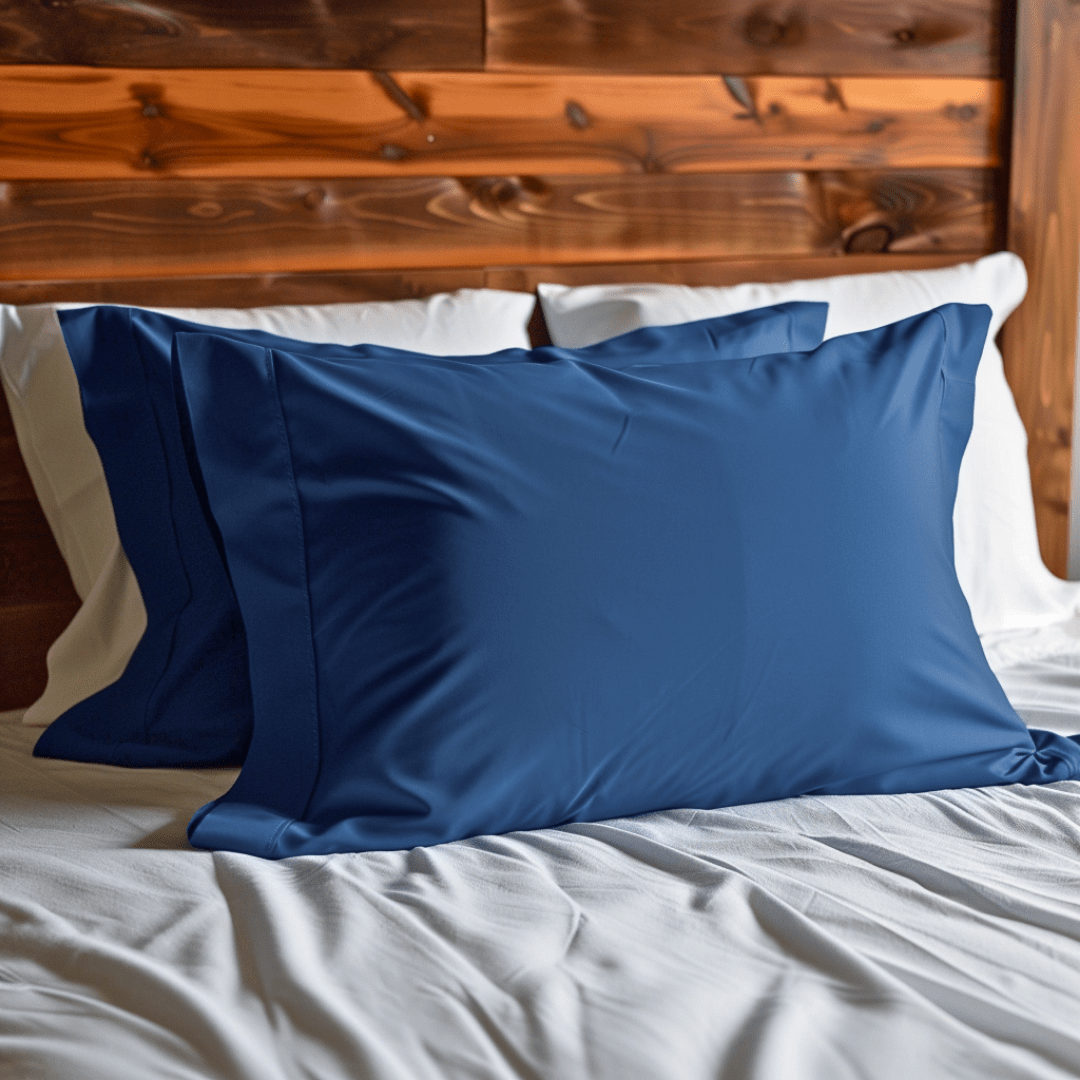 Royal Blue Comfortable and Durable King-Sized Pillowcases for Everyday Use from Sweet Sheets