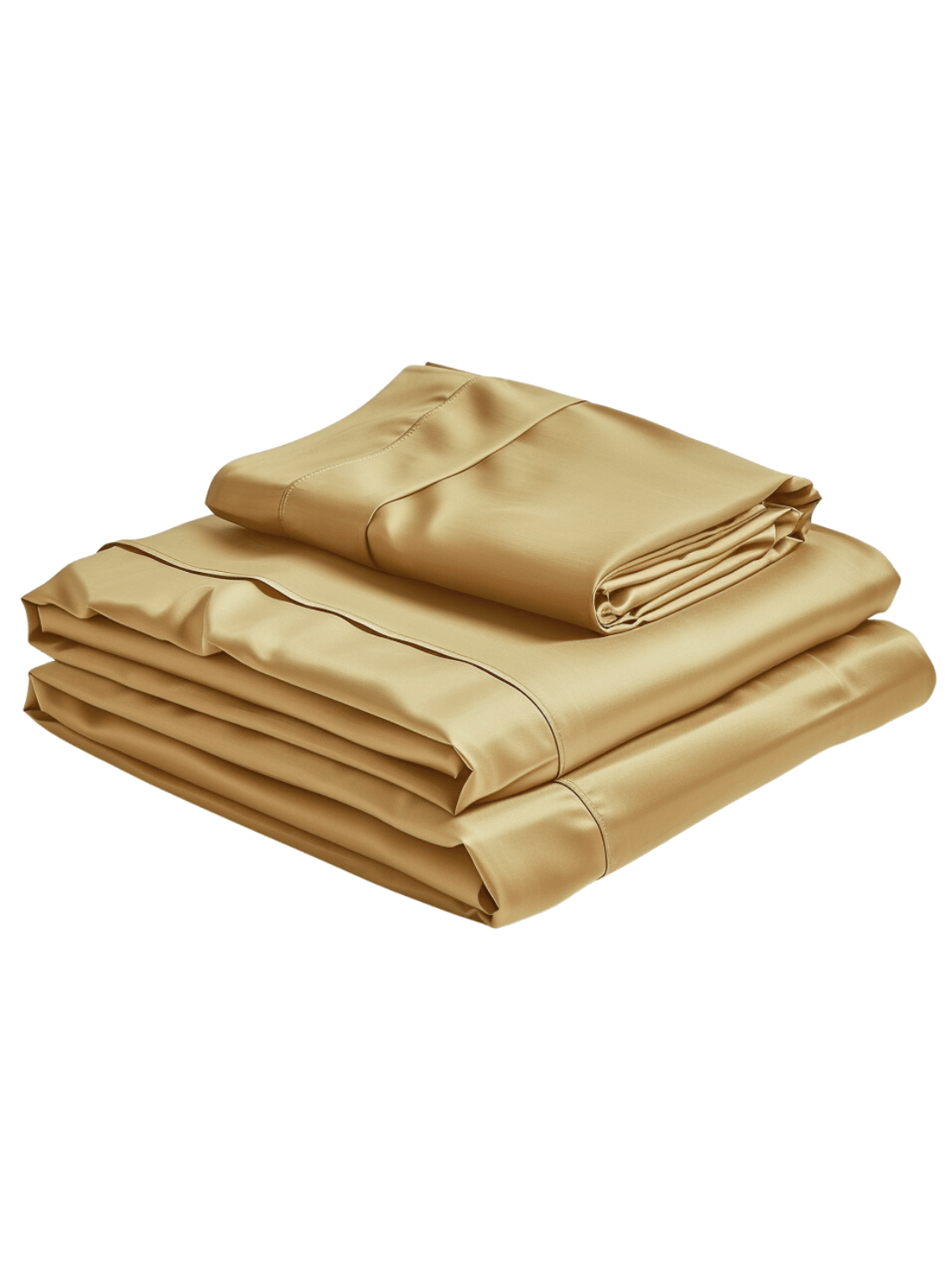 Hypoallergenic Gold dark yellow bed Sheets for Sensitive Skin and Allergy Relief from Sweet Sheets