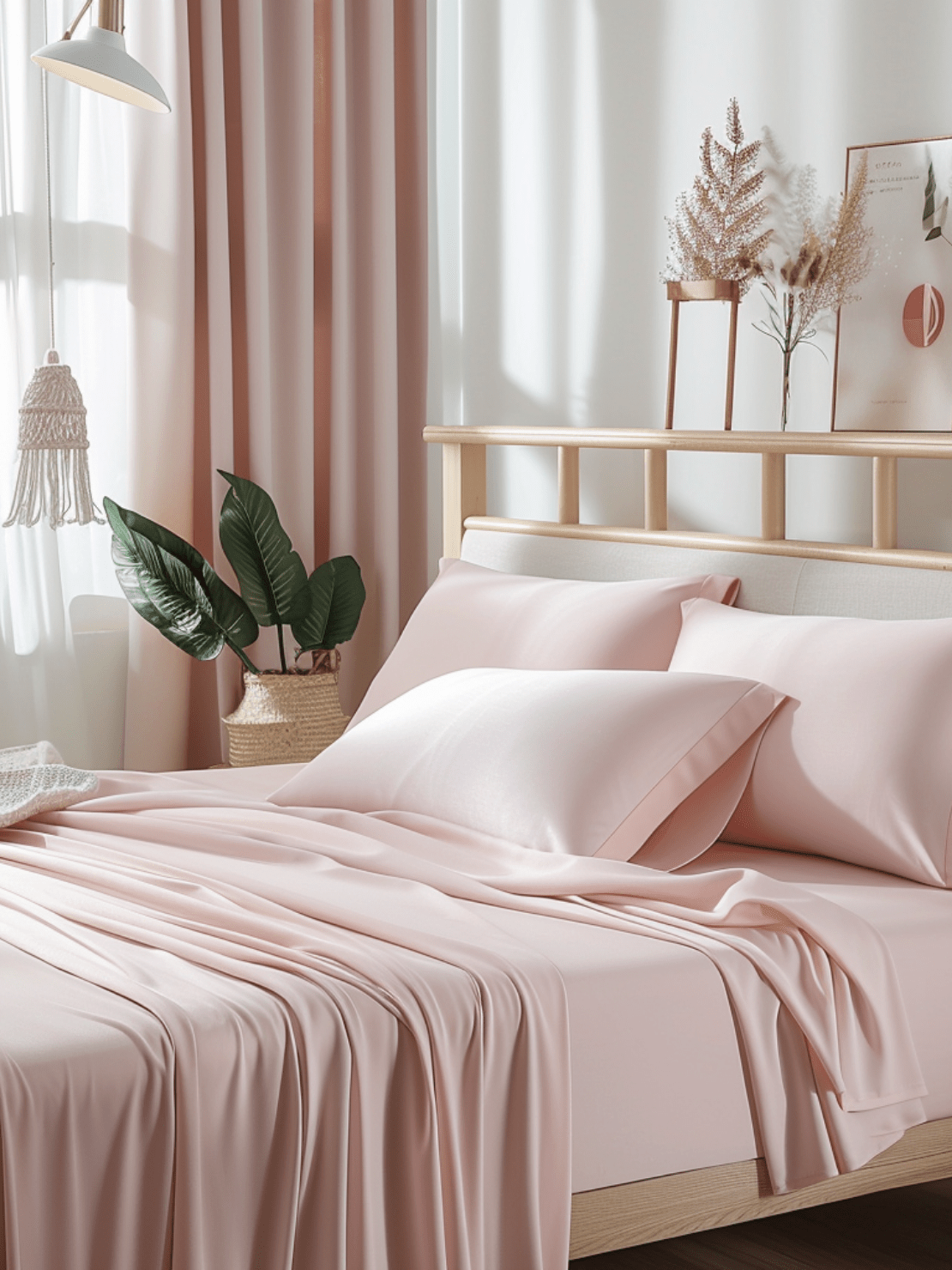 High-Quality Soft Pink Bed Sheets with Fade-Resistant Colors for Vibrant Bedroom Decor from Sweet Sheets