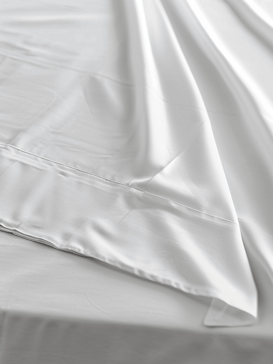 Elegant White Bed Sheets with Deep Pockets for a Perfect Fit from Sweet Sheets